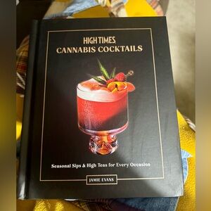 High Times Cannabis Cocktails - Coffee Table Book - NEW
